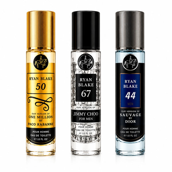Ryan Blake Men's Signature Body Spray Collection – 3 Long-Lasting Cologne Mists