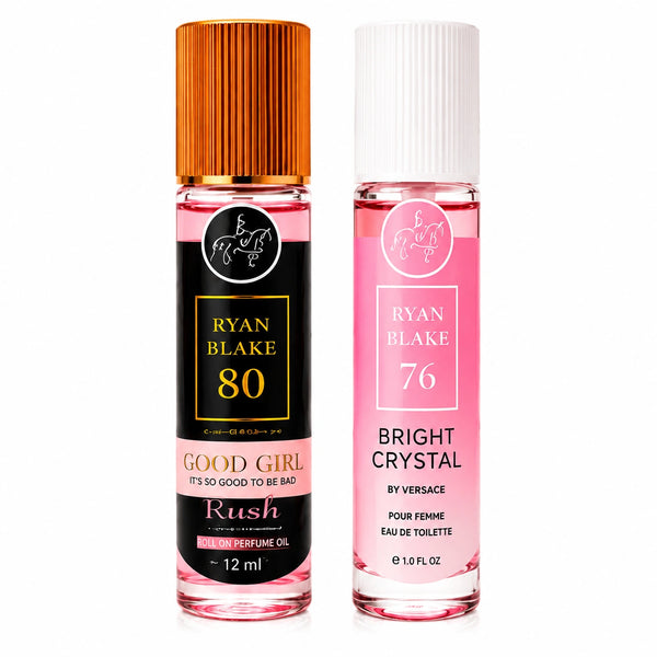 Ryan Blake Women's Best Seller Body Mist Duo – 2 Long-Lasting Designer-Inspired Fragrance Sprays