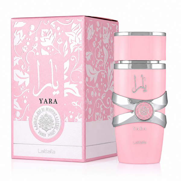 Lattafa Yara Eau de Parfum – Long-Lasting Floral Vanilla Perfume for Women 3.4 oz