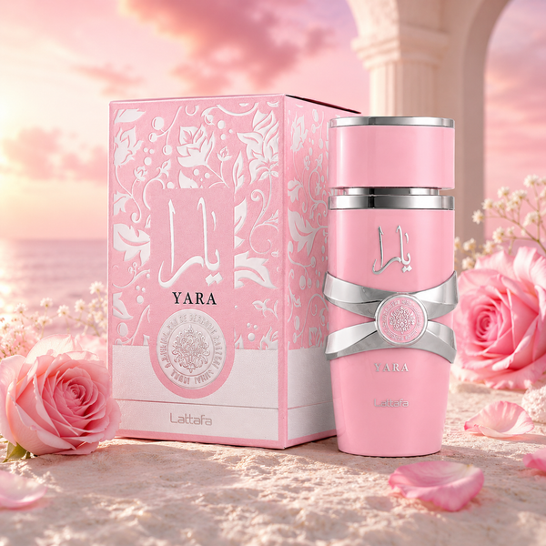 Lattafa Yara Eau de Parfum – Long-Lasting Floral Vanilla Perfume for Women 3.4 oz