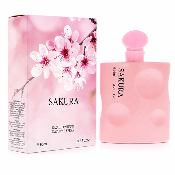 Sakura Eau de Parfum for Women – 3.2 Fl Oz