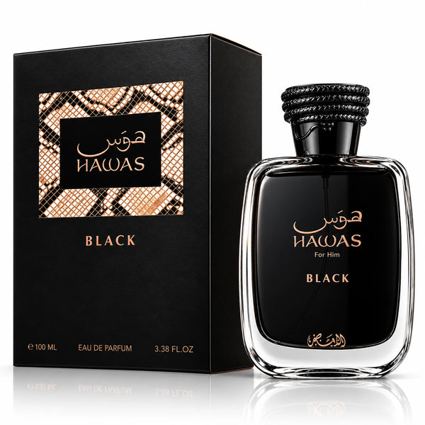 Rasasi Hawas Black EDP Perfume For Men