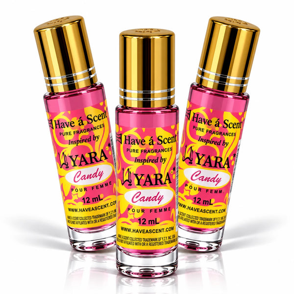 Y-Candy Roll on Perfume Oil For Women - 12 ml - 3 Pack - Scentblooms