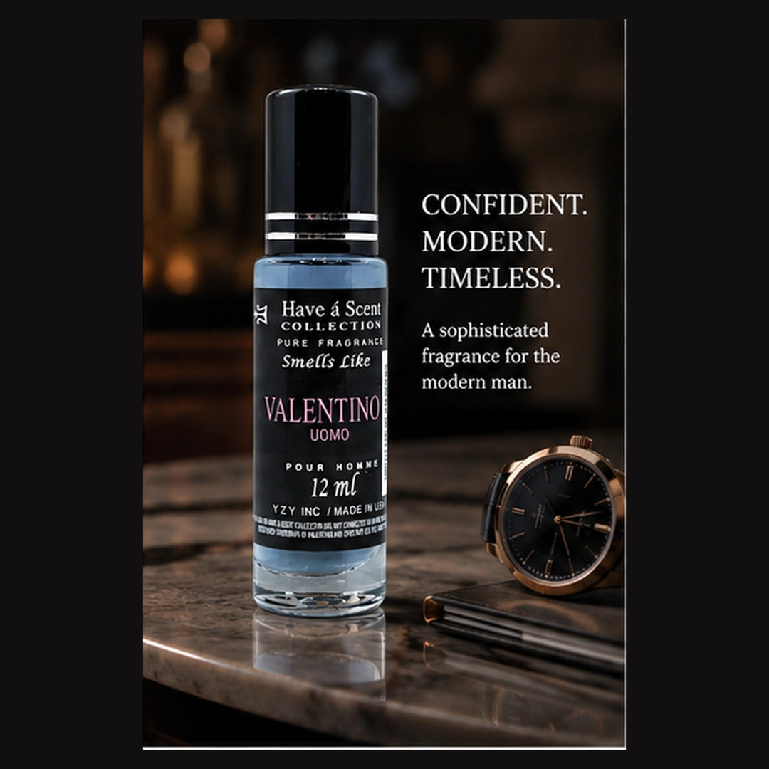 Valentine For Men Concentrated Perfume Oil Pack of 3 - 12ml