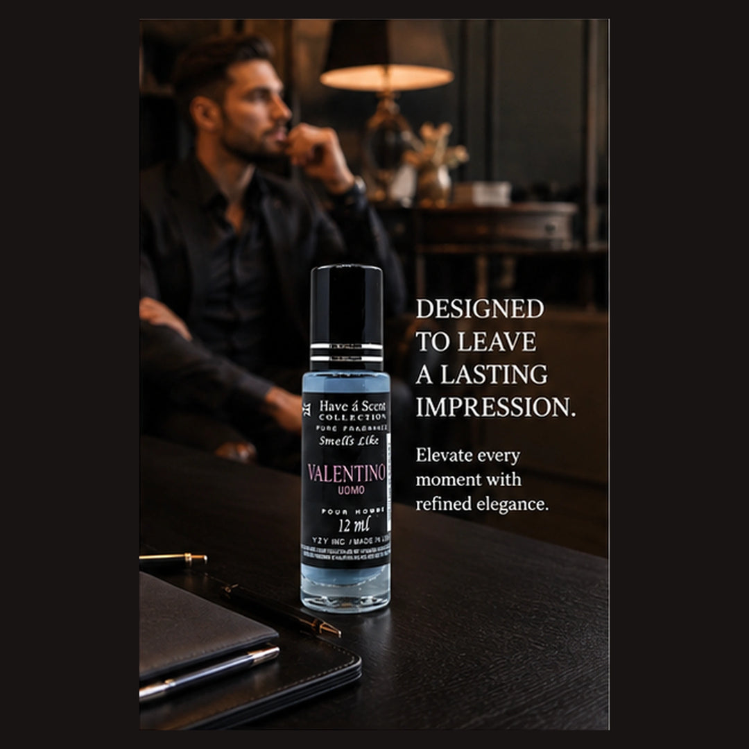 Valentine For Men Concentrated Perfume Oil Pack of 3 - 12ml