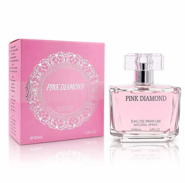 Pink Diamond Eau de Parfum for Women 90ml (3.0 oz) – Sweet Floral Fruity Perfume – Long Lasting Feminine Fragrance Spray – Elegant Everyday &amp; Romantic Signature Scent