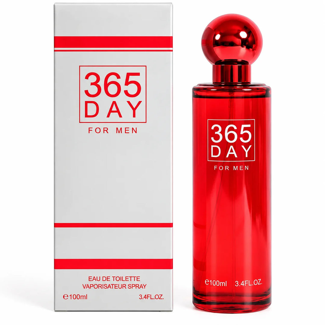 365 Day Eau de Toilette for Men 3.4 Fl Oz / 100ml – Men’s Cologne Spray, Masculine Fragrance for Everyday Wear, Work, Casual &amp; Evening Use