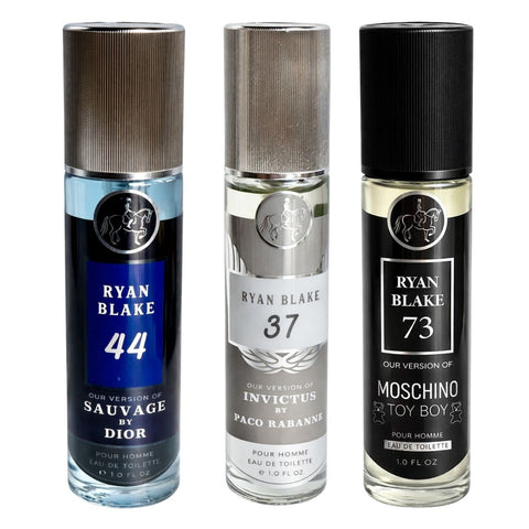 Ryan Blake Men’s Perfume Variety 3 Pack | EDT Spray Gift Set