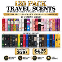 Wholesale Travel Perfumes for Men & Women – 40+ Scents