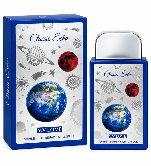 Classic Echo Eau de Parfum 100ml / 3.4 Fl Oz – Full Size EDP Fragrance Spray, Everyday Perfume for Daytime, Evening & Special Occasion Wear