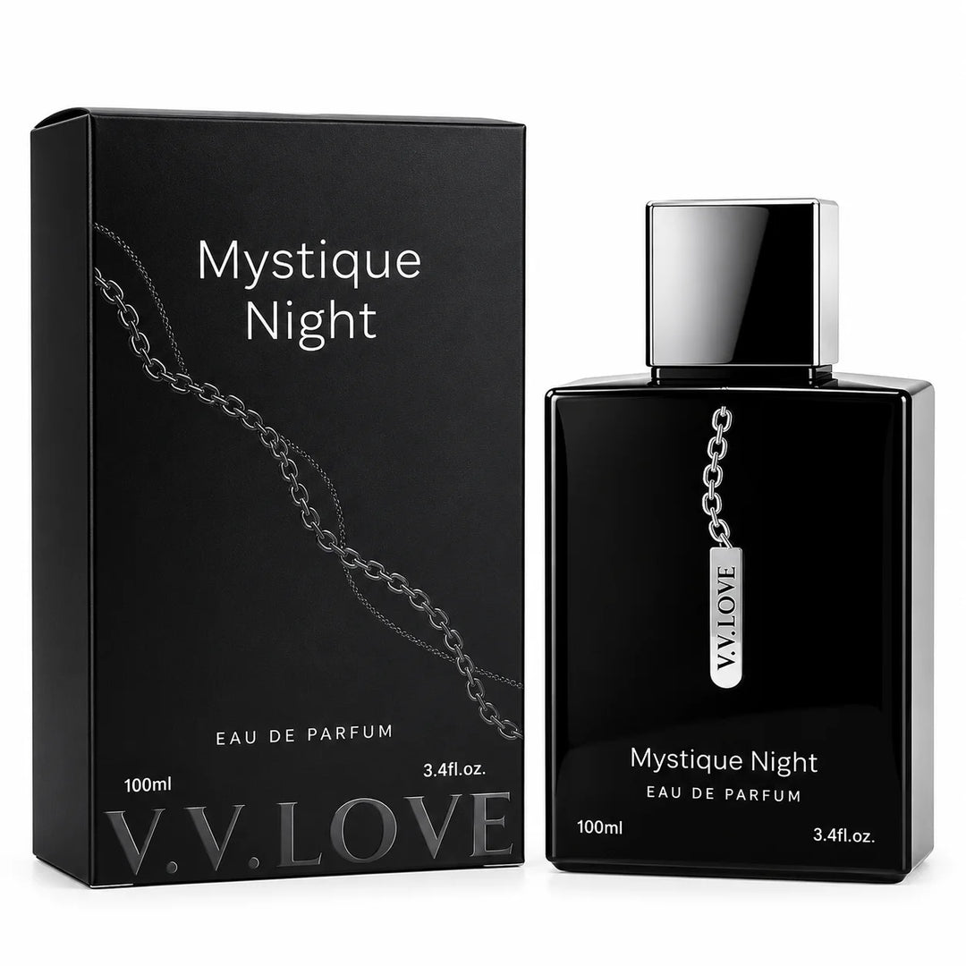 Mystique Night Eau de Parfum 100ml / 3.4 Fl Oz – Full Size EDP Fragrance Spray, Evening Perfume for Nighttime, Special Occasions &amp; Everyday Wear