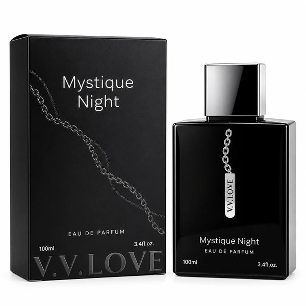 Mystique Night Eau de Parfum 100ml / 3.4 Fl Oz – Full Size EDP Fragrance Spray, Evening Perfume for Nighttime, Special Occasions & Everyday Wear