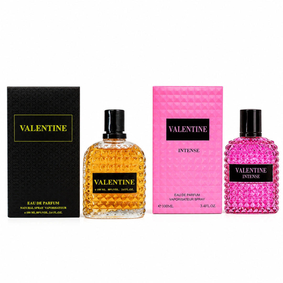 Valentine &amp; Valentine Intense Eau de Parfum Gift Set for Women | 2-Pack Long Lasting Floral Sweet Perfume Collection | Premium Women&
