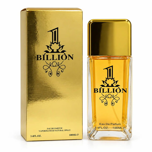 1 BILION Eau de Parfum for Men 100ml - Men's Perfume Spray - Long Lasting Fragrance for Daily Wear