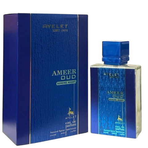 Ameer Oud Serene Night – Eau de Parfum Spray – 3.4 oz / 100 ml