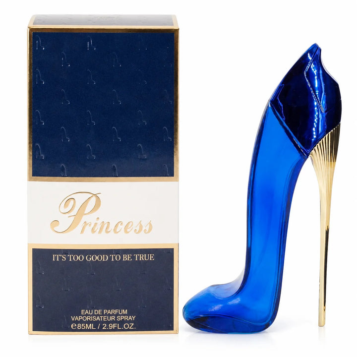 Princess High Heel Blue Eau de Parfum for Women – 2.9 Fl Oz Floral Fragrance