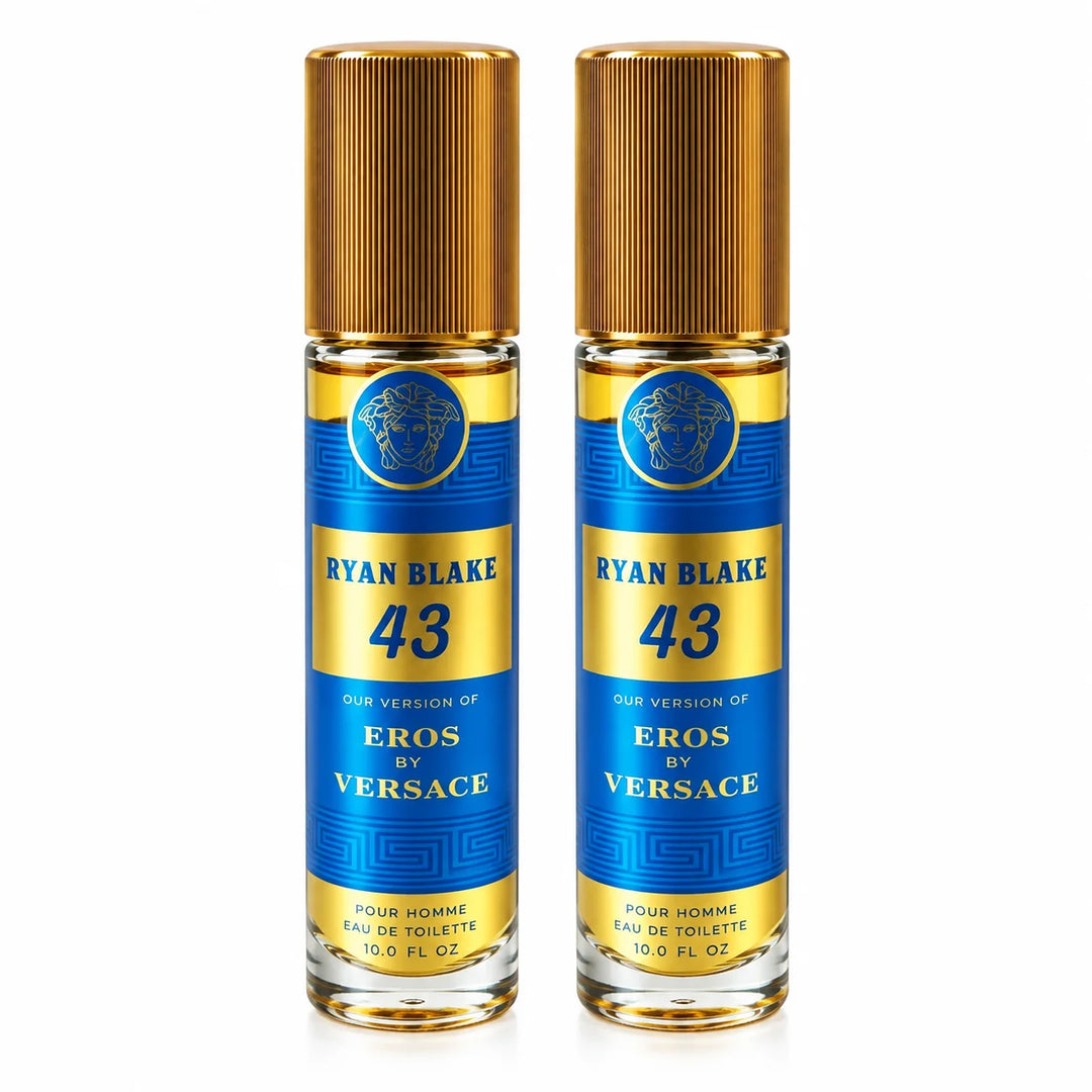 Ryan Blake 43 Eau De Toilette 1.0 Fl Oz Men Fresh Woody Long Lasting - 2PC