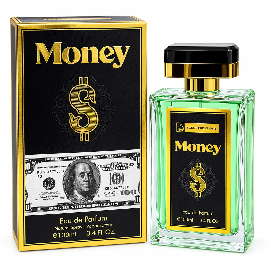 Money Eau de Parfum 3.4 Fl Oz / 100ml – Fragrance Spray, Everyday EDP Scent for Men, Full Size Cologne for Daytime, Work &amp; Evening Wear