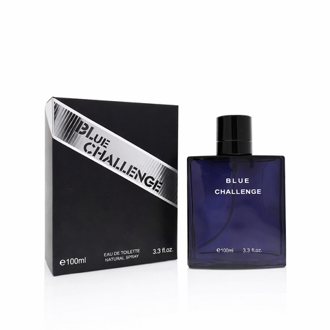 Blu Challenge by Royal Fragrance – 3.3 oz (100 ml) Eau de Toilette for Men