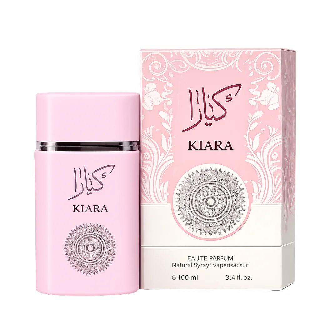 Kiara Eau de Parfum for Women 3.4 Fl Oz (100ml) – Long Lasting Floral Fruity Perfume – Soft Powdery Musk &amp; Vanilla Women&