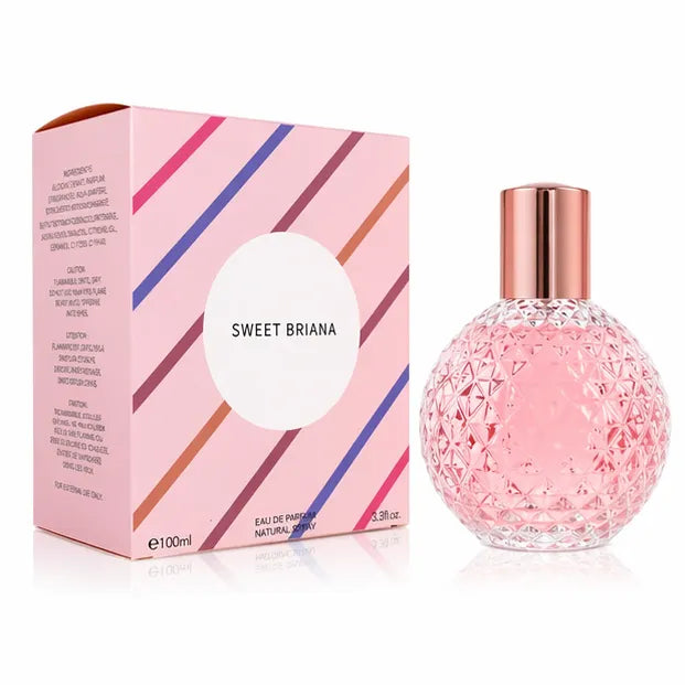 Sweet Briana Eau de Parfum for Women 100ml (3.4 oz) – Sweet Fruity Floral Perfume – Long Lasting Feminine Fragrance Spray – Elegant Everyday &amp; Romantic Signature Scent