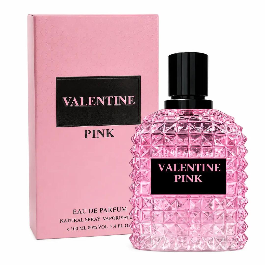 Valentine Pink Perfume for Women – 3.4 oz Eau de Parfum | Feminine Fragrance for Her