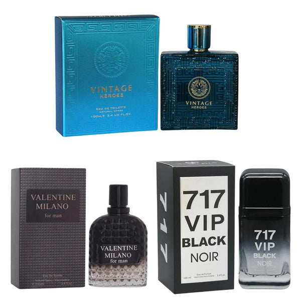 Men's Cologne Gift Set – 3-Pack Eau de Parfum