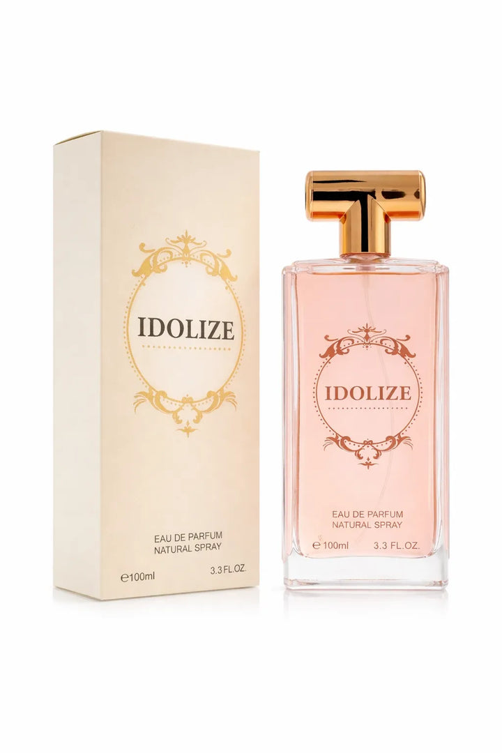 Idolize Eau de Parfum for Women – 3.3 oz / 100 ml Long Lasting Floral Sweet Perfume – Elegant Feminine Fragrance Spray – Luxury Everyday Perfume Gift for Women