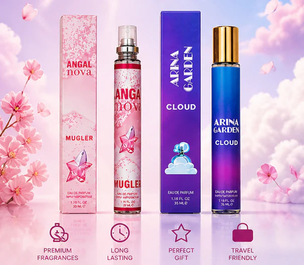 Travel Size Fragrance Set for Women – Eau de Parfum Spray Duo