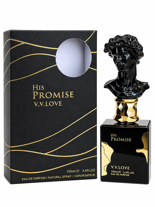 His Promise Eau de Parfum for Men 100ml / 3.4 Fl Oz – Men’s EDP Fragrance Spray, Full Size Cologne for Everyday, Evening & Special Occasion Wear