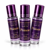 Poison Roll on Perfume Oil For Women - 12 ml - 3 Pack - Scentblooms