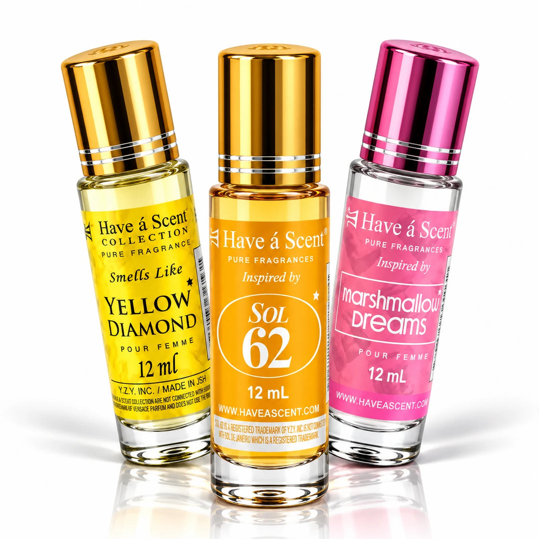 Sweet Treats Fragrance 3-Pack | Marshmallow &amp; SOL-62 &amp; Yellow Diamonds