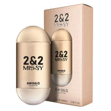 2 & 2 Missy by Swiss Collection 3.38 oz EDT | Fresh Floral Scent