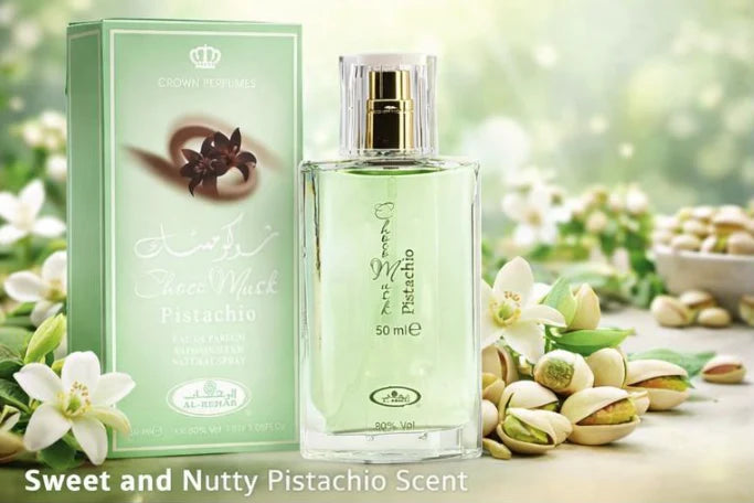 Choco Musk Pistachio Eau De Parfum for Men - 50 ml