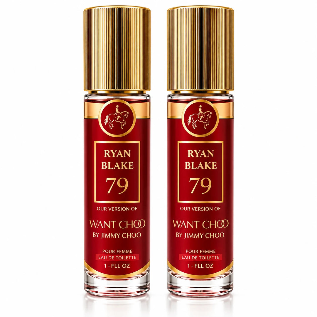 Ryan Blake 79 Perfume for Women (2 Pack) - Sweet &amp; Warm EDT, 1.0 Fl Oz