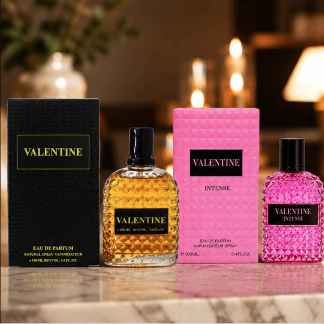 Valentine &amp; Valentine Intense Eau de Parfum Gift Set for Women | 2-Pack Long Lasting Floral Sweet Perfume Collection | Premium Women&