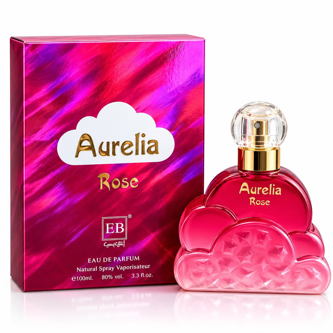Aurelia Rose Perfume for Women - 100ml / 3.3 Fl Oz Eau de Parfum Natural Spray Floral Rose Fragrance