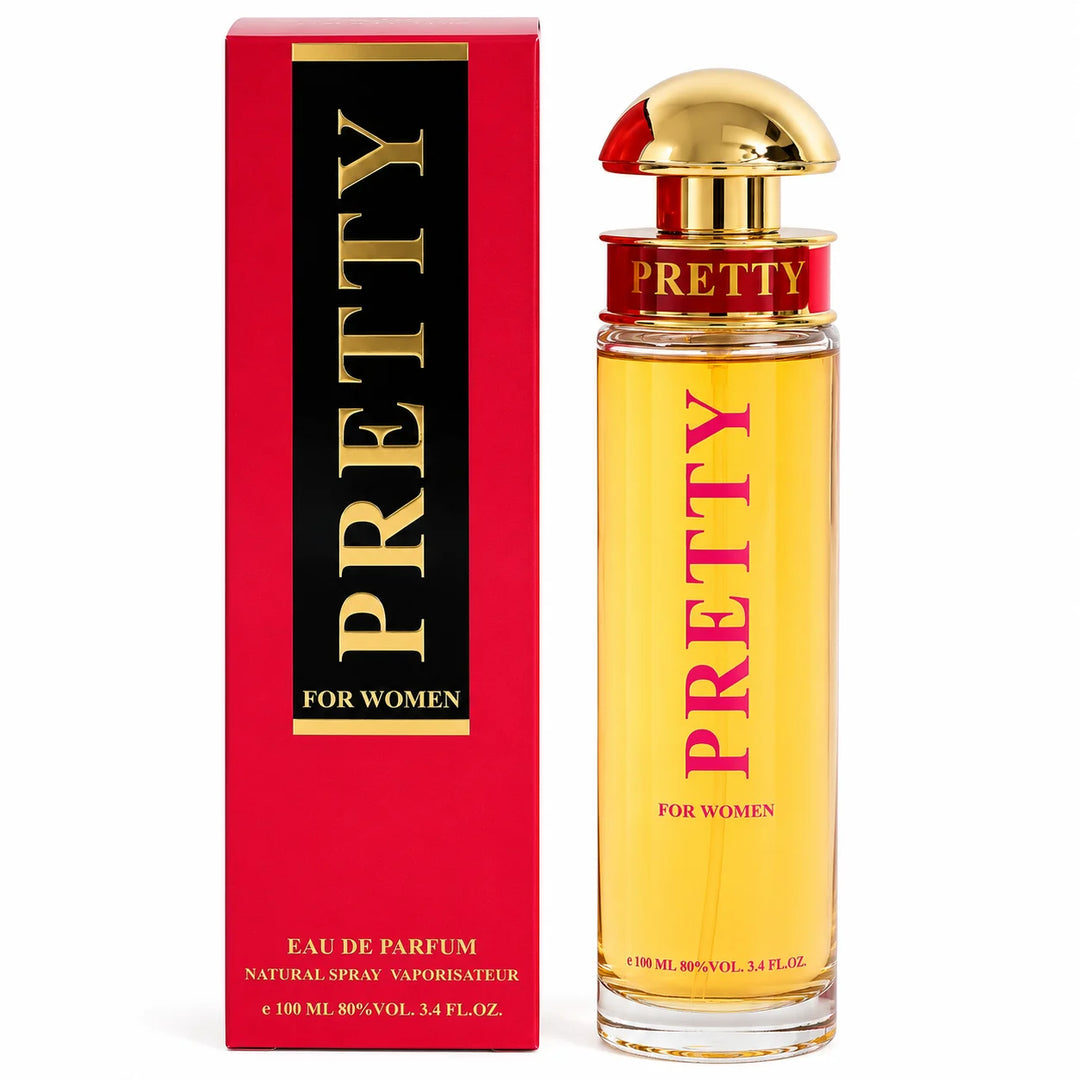 Pretty for Women Eau de Parfum 3.4 Fl Oz / 100ml – Women’s Perfume Spray, Feminine Fragrance for Everyday &amp; Evening Wear, Full Size EDP