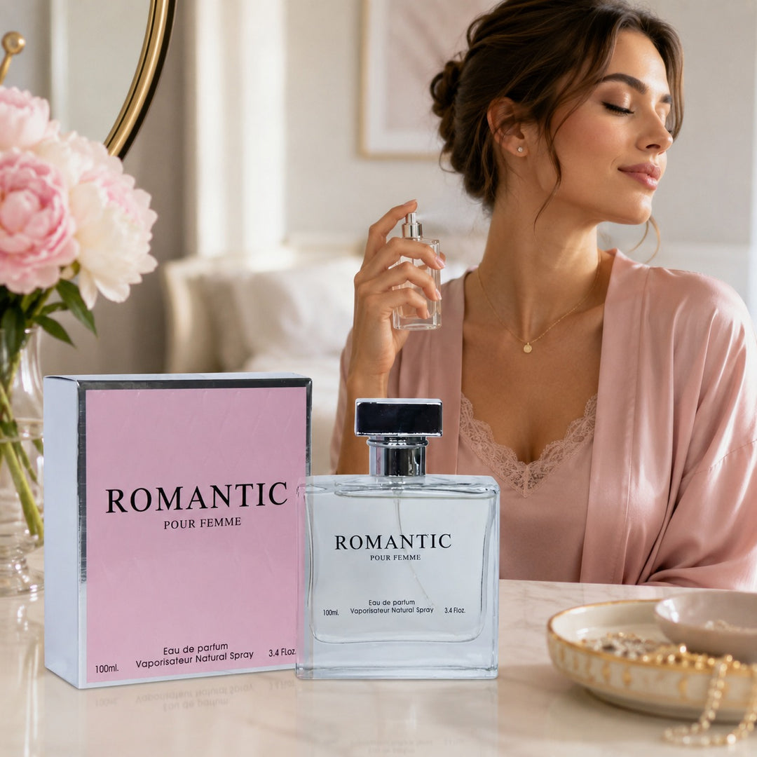 Romantic Pour Femme for Women by Secret Plus 3.4 oz EDP | Soft Floral Scent