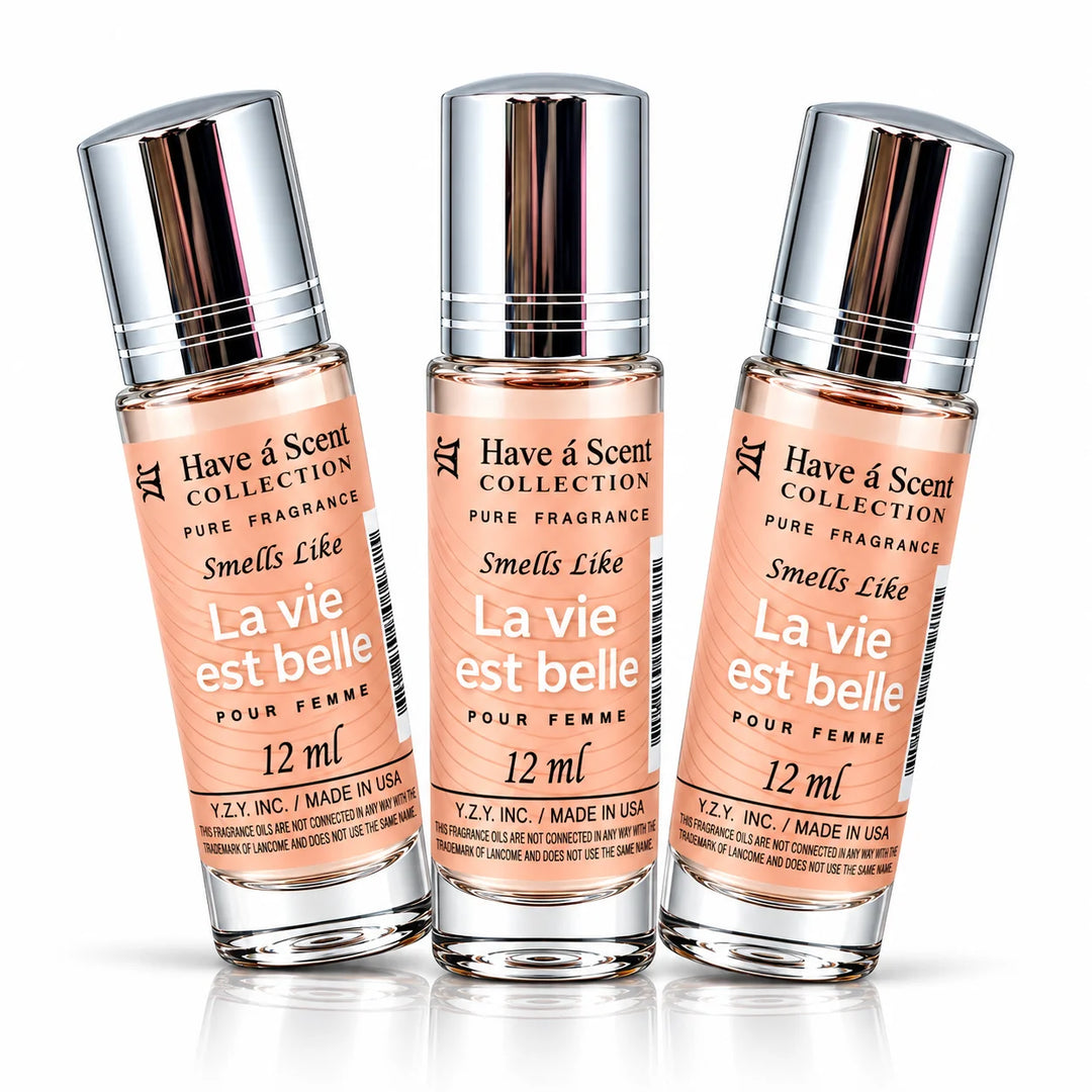 Smell Like La Vie Est Belle Concentrated Perfume Oil Pack of 3 - 12ml Roll-On