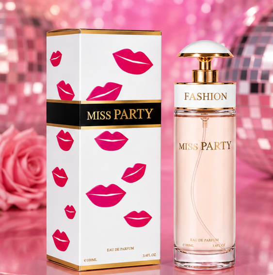 Miss Daisy Fluo &amp; Miss Party Perfume Gift Set for Women – 2 Pack Eau de Parfum Collection 3.4 Fl Oz (100ml Each) – Long Lasting Floral Fruity Sweet Fragrance Spray for Women, Luxury Gift Set for Her