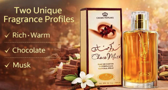 Choco Musk &amp; Pistachio Eau De Parfum Duo Set - 2x50ml