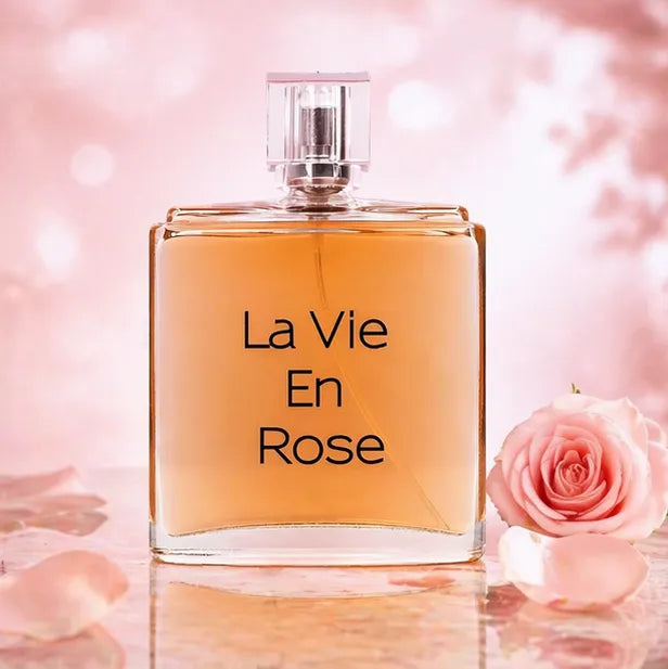 La Vie En Rose Eau de Parfum for Women 100ml (3.4 oz) – Sweet Floral Fruity Perfume – Long Lasting Elegant Feminine Fragrance – Romantic Everyday &amp; Special Occasion Scent