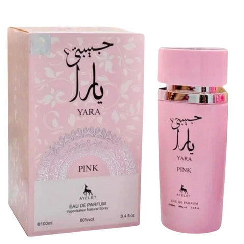 Yara Pink – Eau de Parfum Spray – 3.4 oz / 100 ml