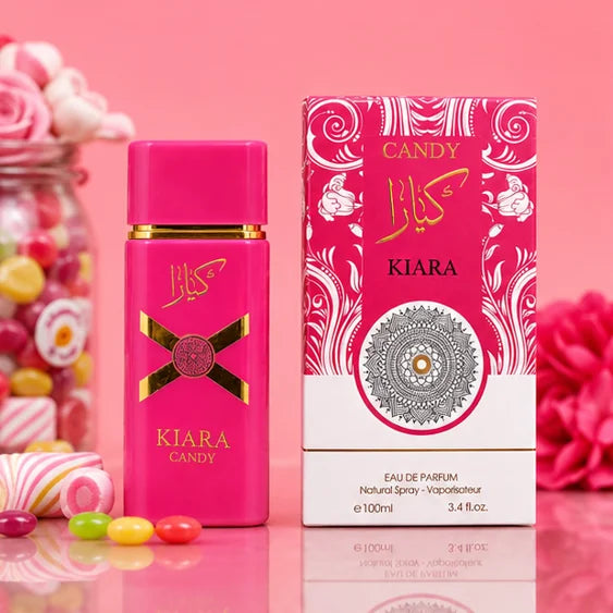 Kiara Blush &amp; Bloom Duo Perfume Gift Set for Women – Candy &amp; Kiara Eau de Parfum Bundle, 2 x 3.4 Fl Oz (100ml) Long Lasting Sweet Floral Fruity Fragrances