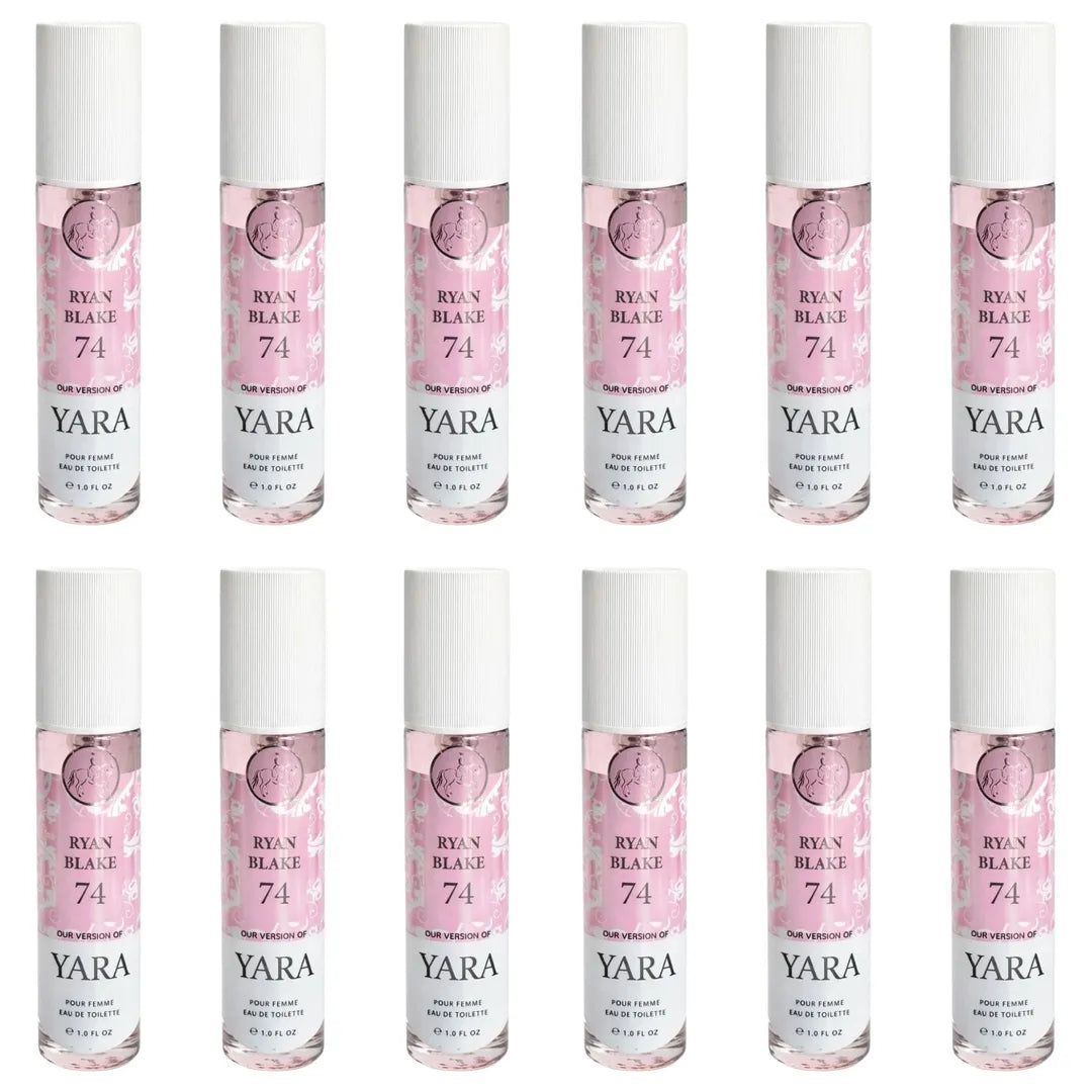 Ryan Blake 74 Women’s Perfume Wholesale Pack of 12 – Soft Sweet Floral Eau De Toilette Spray 1.0 Fl Oz Each – Long Lasting Feminine Fragrance Bundle