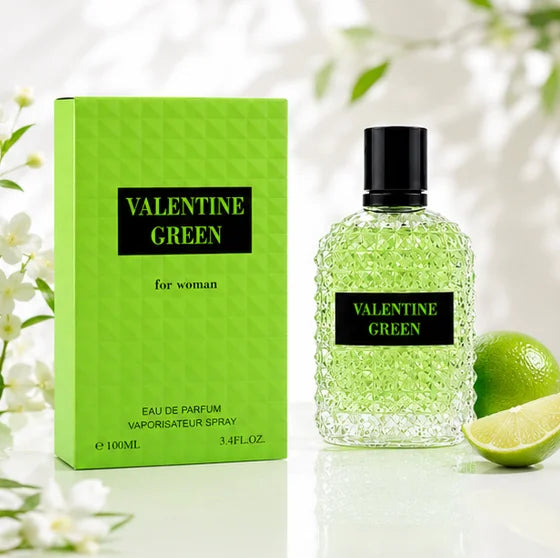 Valentine Perfume Gift Set for Women | Pink, Green &amp; Classic Eau De Parfum Collection | 3-Piece Long Lasting Women&