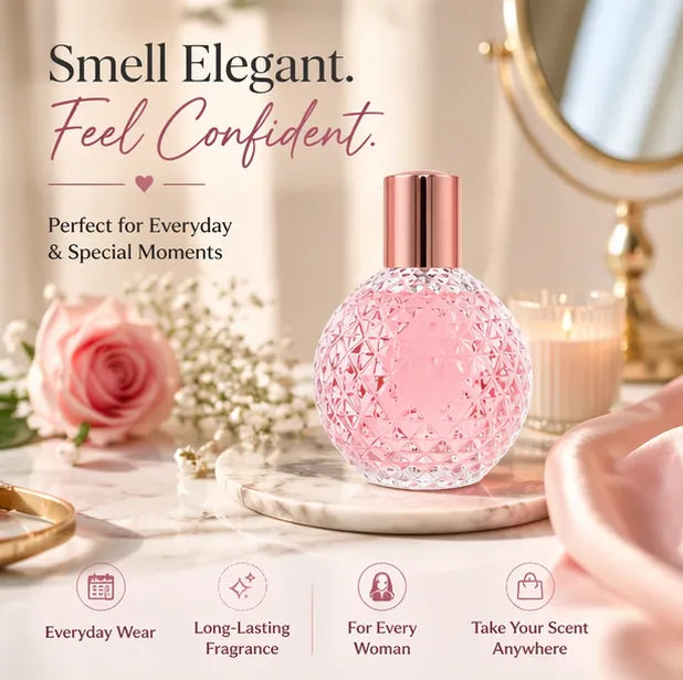 Sweet Briana Eau de Parfum for Women 100ml (3.4 oz) – Sweet Fruity Floral Perfume – Long Lasting Feminine Fragrance Spray – Elegant Everyday &amp; Romantic Signature Scent