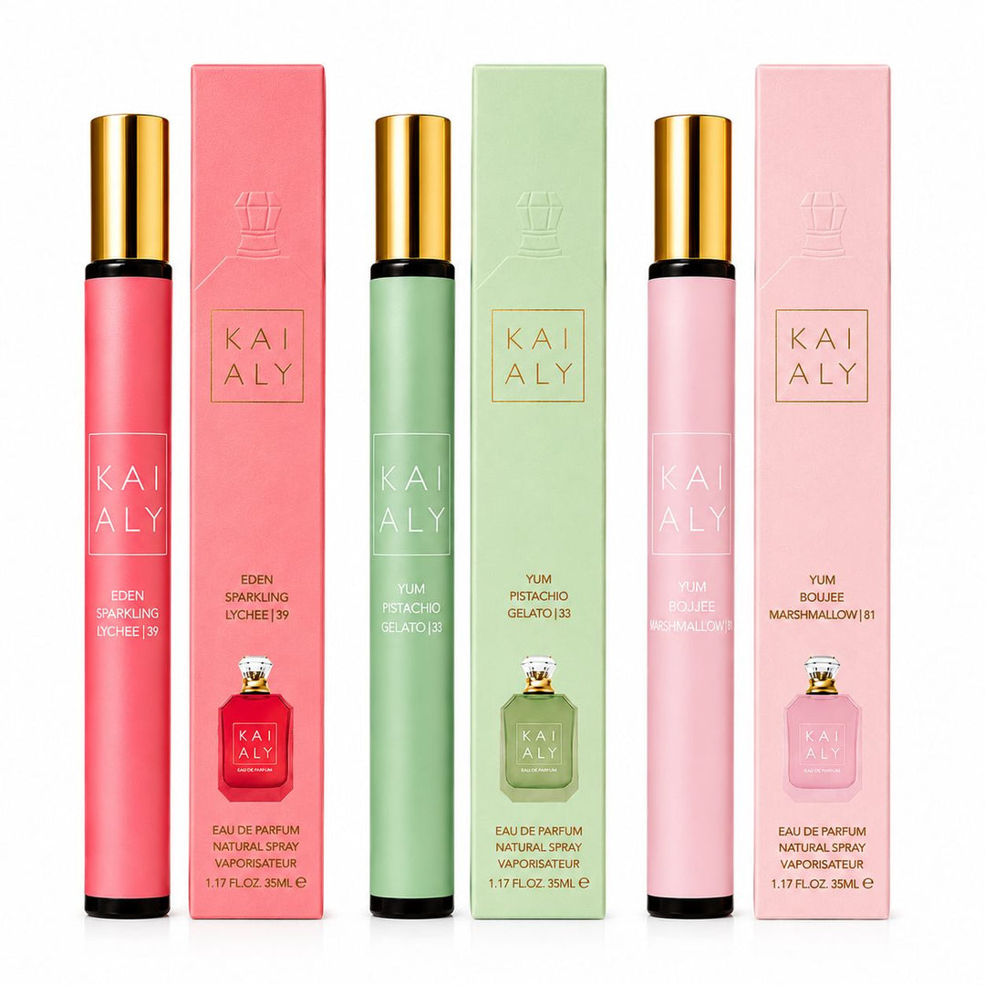 Best Seller Discovery Set (3-Pack) – Eden Sparkling Lychee 39, Yum Pistachio Gelato 33 &amp; Yum Boujee Marshmallow 81