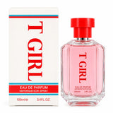 T Girl Eau de Parfum for Women 100ml - Pink Floral Perfume Spray, Elegant Women's Fragrance
